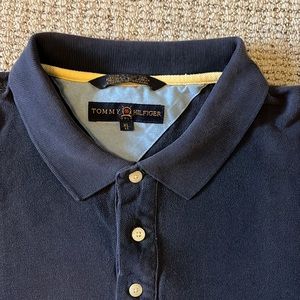 Tommy Hilfiger navy blue polo shirt